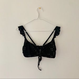 RUFFLED BIKINI TOP